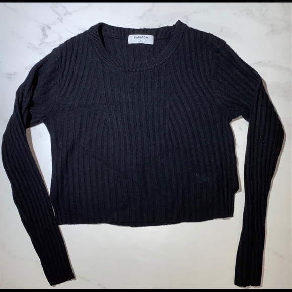 Babaton Lined Black Top - Picture 1 of 3